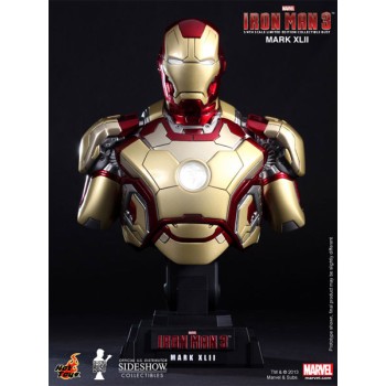 Iron Man 3 Bust 1/4 Iron Man Mark XLII 23 cm